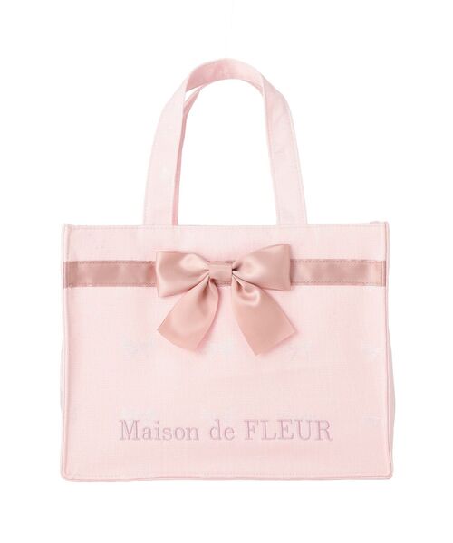 「Maison de FLEUR」 ハンドバッグ FREE ピンク レディース_画像6