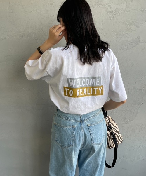 「FUNG」 半袖Tシャツ M ホワイト レディース_画像6