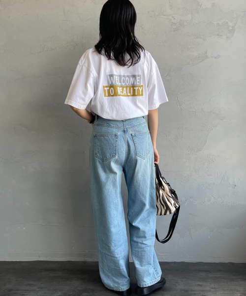 「FUNG」 半袖Tシャツ M ホワイト レディース_画像8
