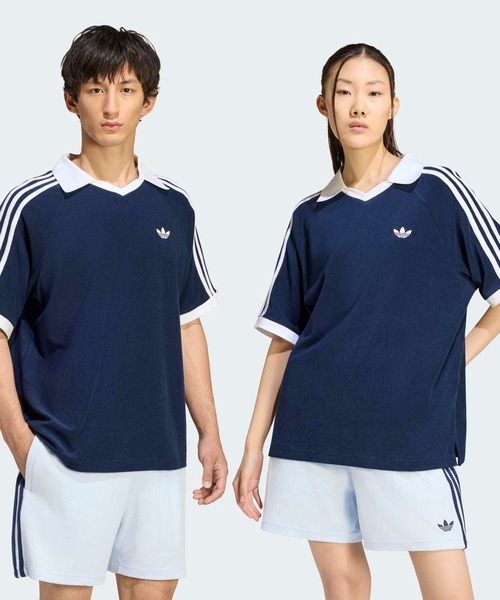 adidas（アディダス） ポロシャツ 半袖 テリー ポロシャツ