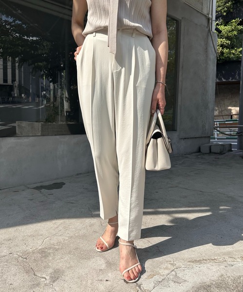 「COLLAGE GALLARDAGALANTE」 パンツ 1 ホワイト レディース_画像8
