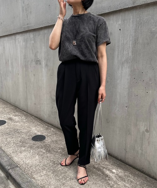 「COLLAGE GALLARDAGALANTE」 パンツ 1 ホワイト レディース_画像9
