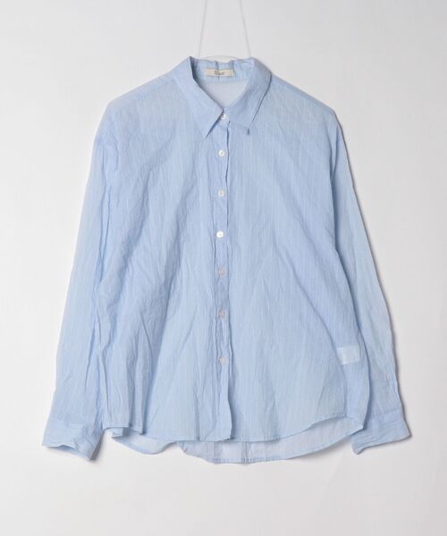 CANAL JEAN（キャナルジーン） 長袖シャツ ONE SIZE サックスブルー