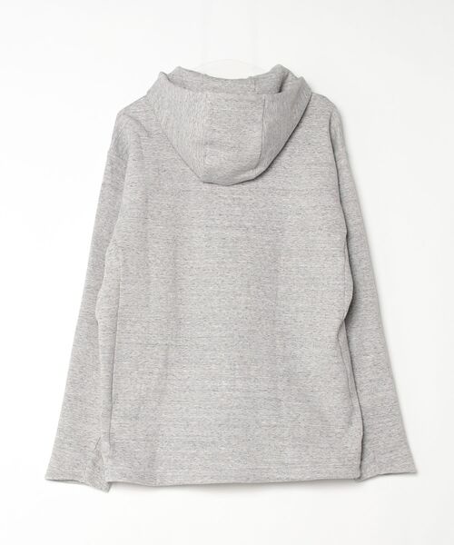 「DESCENTE」 ジップアップパーカー 0 グレー メンズ_画像2