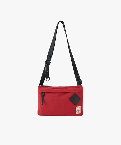 美品　アニエスベー　ショルダーバッグ　2way ハンドバッグ ネイビー×レッド アニエスベー ショルダーバッグ（色：レッド系）のおすすめ人気商品