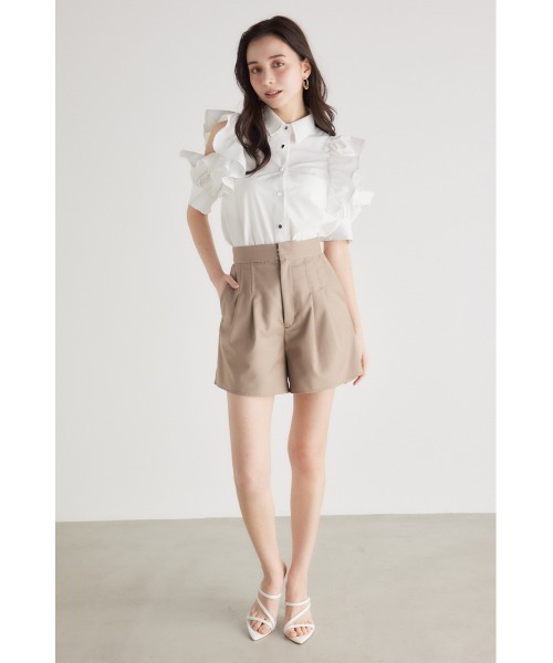 「rienda」 ショートパンツ SMALL グレー レディース_画像2