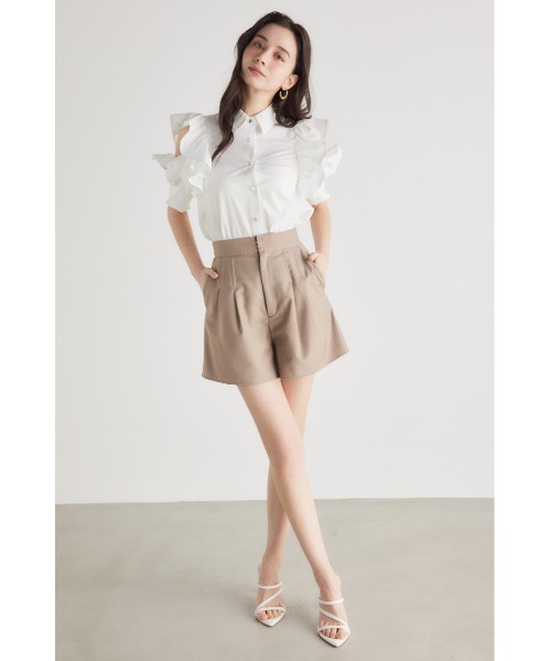 「rienda」 ショートパンツ SMALL グレー レディース_画像3