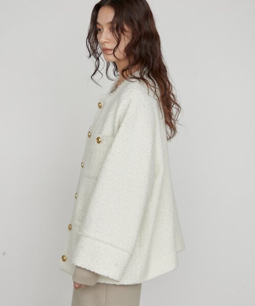 Loungedress（ラウンジドレス） ジャケット ノーカラージャケット