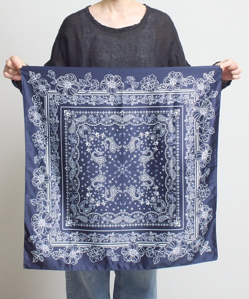 ルイヴィトン スカーフ 50×50cm バンダナ ハンカチ メンズ レディース SHIZUTA スカーフ バンダナ SZT: 大判スカーフ レディース