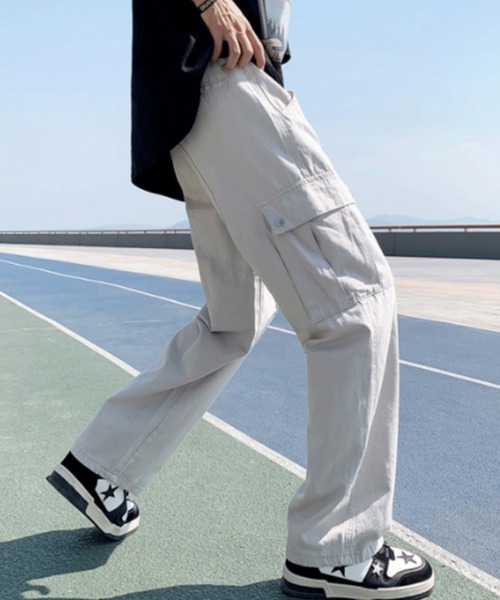 GVGV　カーゴパンツ kiryuyrik - 130 Chintz Wide Cargo Pants / チンツ ワイド