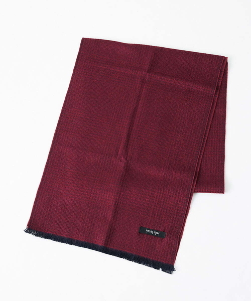 MICHEL KLEIN HOMME（ミッシェルクラン オム） マフラー シルクグレン