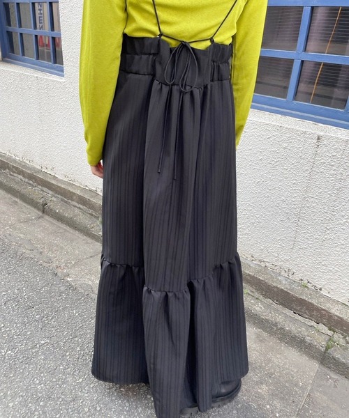 【美品】　JUST FEMALE ストライプキャミワンピース セール】【JUST FEMALE/ジャストフィーメイル 】ストライプ