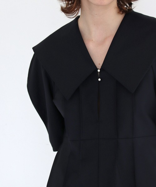 DRESSLAVE ワンピース square collar dress(スクエアカラー