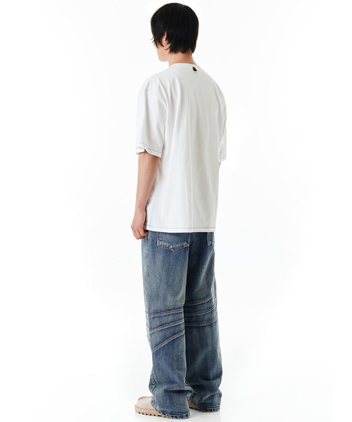 OY Tシャツ OY tシャツ 「OY/オーワイ」 ROUND NECK ZIPPER LOGO/ネックZIP