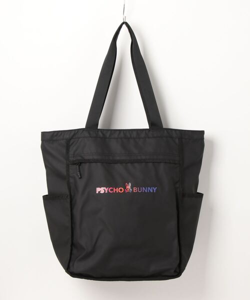 新品】Psycho Bunny ロッカーバッグ トートバッグ フラッグロゴ 白