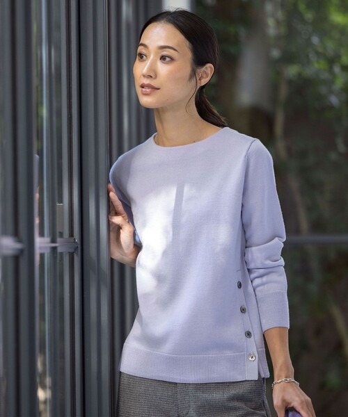 ニット セーター CLEAR LIGHT WOOL ボートネック ニット レディース J.PRESS ニット セーター CLEAR LIGHT WOOL ボートネック