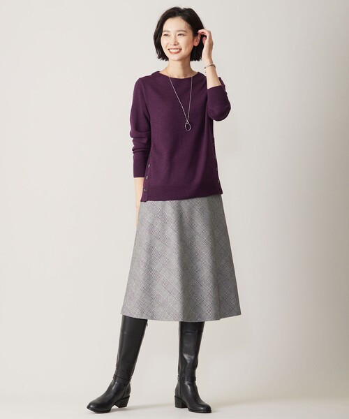 J.PRESS ニット セーター CLEAR LIGHT WOOL ボートネック