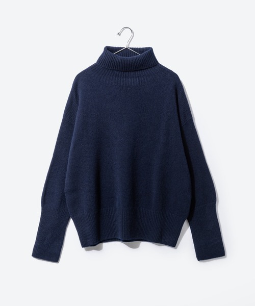 ニット レディース ISLAND TIDES LAMBS WOOL TURTLE NECK KNIT アイランドタイズ 長袖 タートルネック プルオー｜zozo｜06