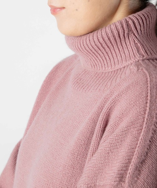ISLAND TIDES ニット セーター LAMBS WOOL TURTLE NECK KNIT