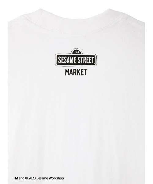 SESAME STREET（セサミストリート） tシャツ 「UNISEX」モノクロフォト