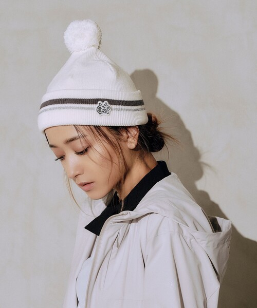 BEAMS GOLF（ビームス ゴルフ） ニット帽 ニットキャップ Miyu Ikeda