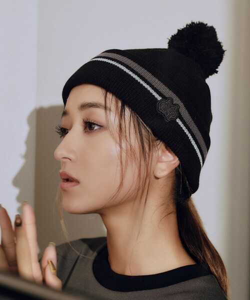 BEAMS GOLF（ビームス ゴルフ） ニット帽 ニットキャップ Miyu Ikeda