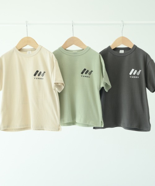 tシャツ Tシャツ nicohrat/ニコフラート すしTシャツ キッズ 