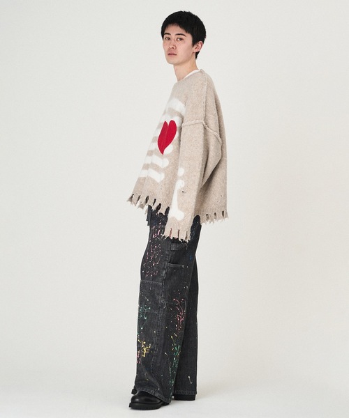 DISCOVERED（ディスカバード） セーター ニット HEART＆BONE MOHAIR 
