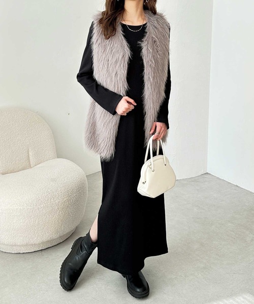 GeeRA（ジーラ） ワンピース 全骨格対応！前後2WAY細見えリブ