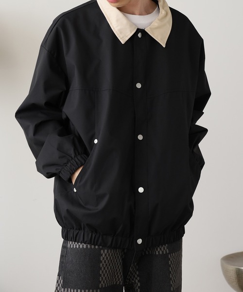 ROOP TOKYO ブルゾン アウター バイカラー ナイロンブルゾン コーチ