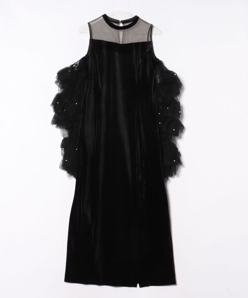DONOBAN ドレス 「ANDRESD」detached sleeve dress チュール