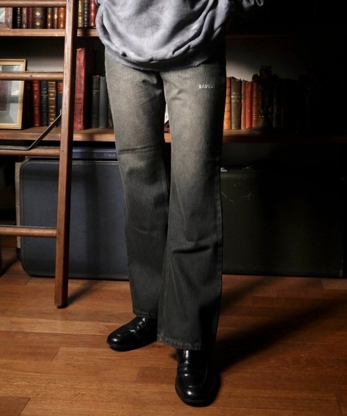 BADWAY（バッドウェイ） ジーンズ Vintage flare color denim メンズ