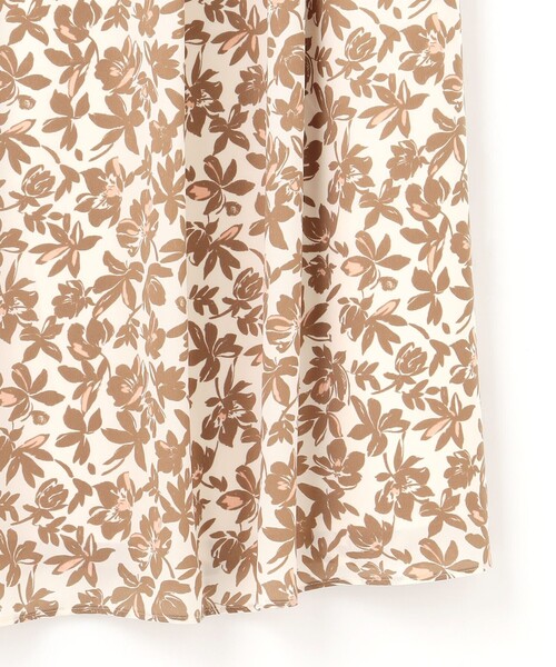 自由区（ジユウク） ワンピース スノーフラワープリント ワンピース