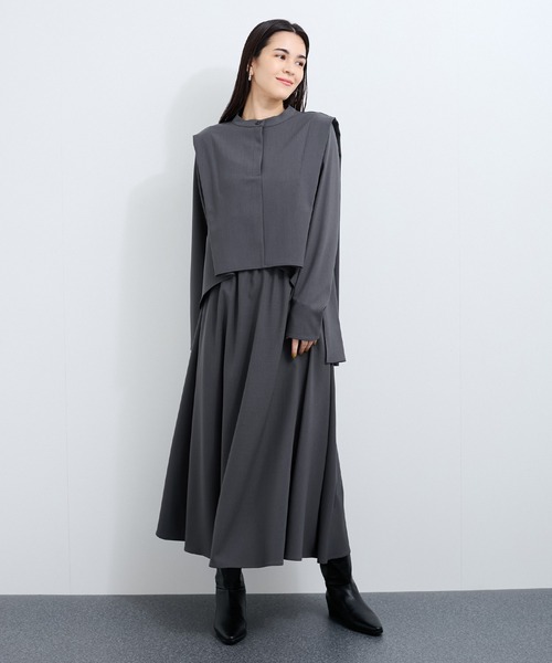 LE CERCLE par rope' ブラウス シャツ 「セットアップ対応」フィルム