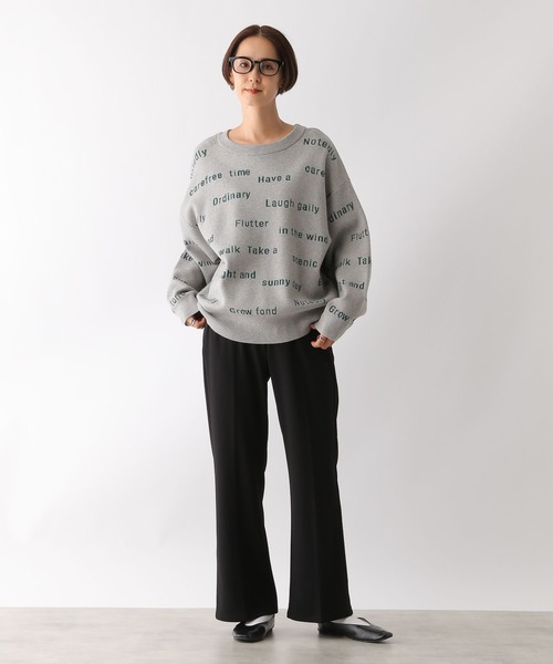 LEPSIM（レプシィム） スラックス パンツ よく伸びスラックスパンツ