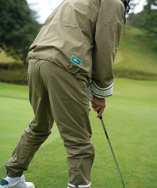ゴルフ　ナイロンパンツ　#Re:room ブラック (RCGC) Re:room California Golf Club パンツ CGCビッグプリント