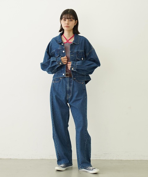 MILKFED.（ミルクフェド） デニムジャケット gジャン DENIM JACKET