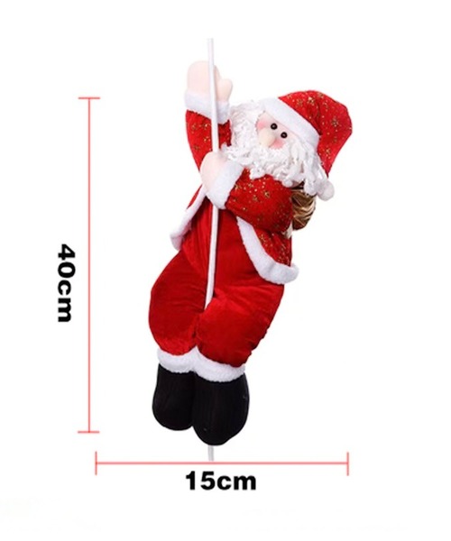 CALIFORNIA OUTFITTERS インテリア 2-11E3 ロープ サンタクロース 吊り