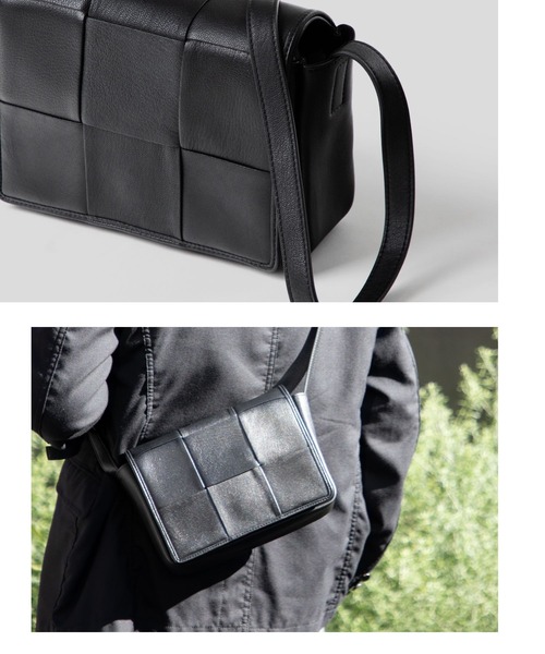 GUIONNET ショルダーバッグ バッグ TILE 3 BY 2 SHOULDER BAG