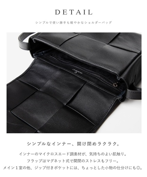 GUIONNET ショルダーバッグ バッグ TILE 3 BY 2 SHOULDER BAG