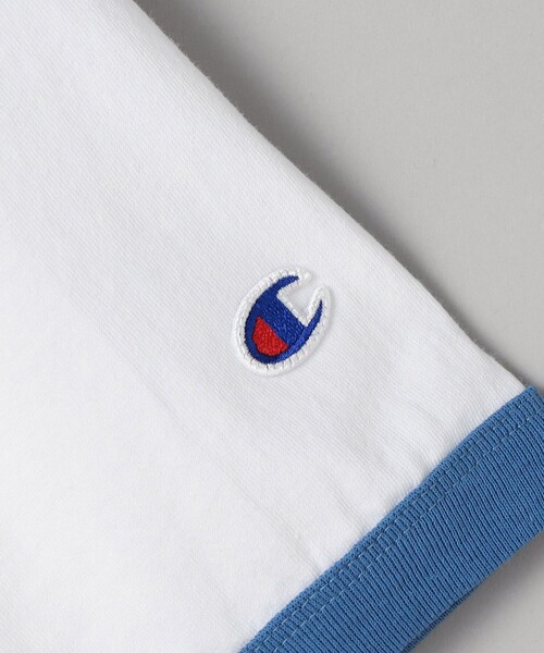 [FREAK'S STORE] [champion] короткий рукав футболка LARGE черный женский 