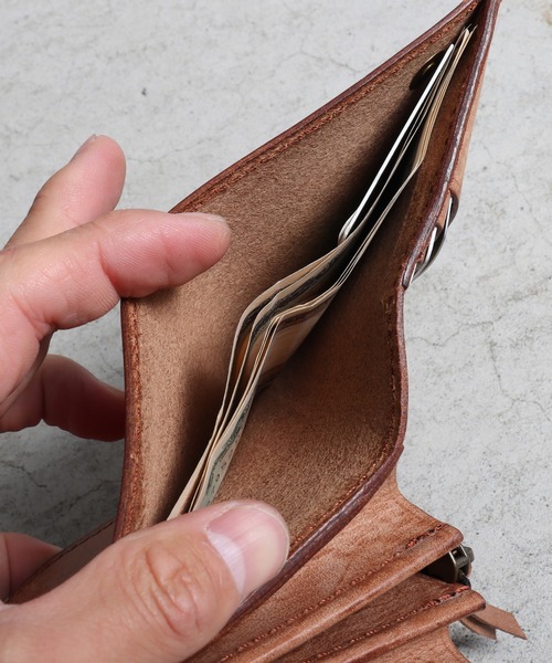 ROTAR（ローター） ミニ 二つ折り 二つ折り財布 財布 Alaska Leather