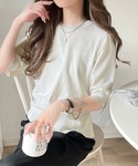 tシャツ 半袖 華やかで洗練されたスタイルを演...の詳細画像4