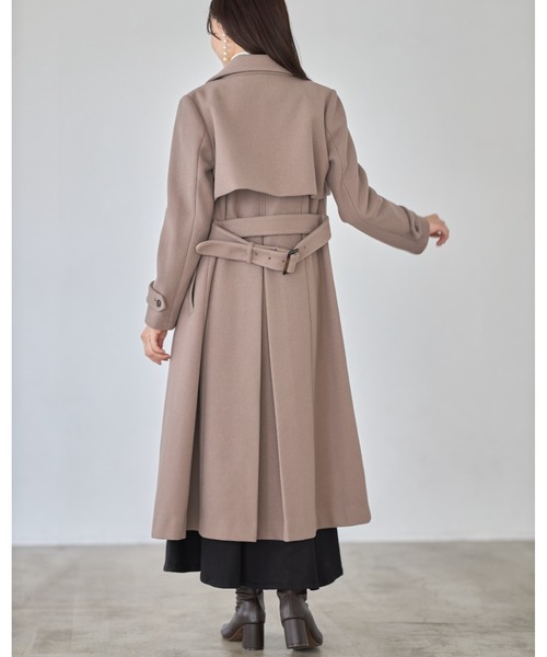 「tocco closet」 コート M アイボリー レディース_画像3