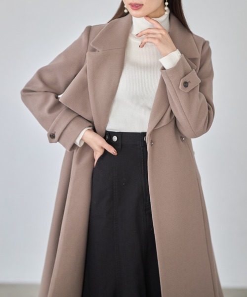 「tocco closet」 コート M アイボリー レディース_画像4