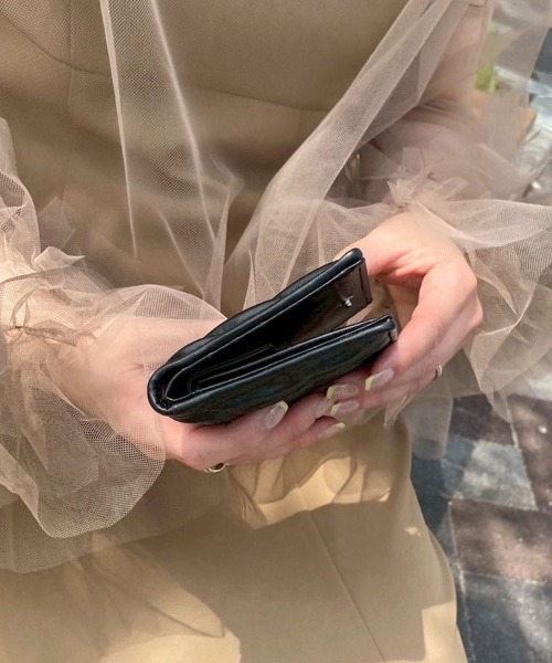 DONOBAN（ドノバン） ミニ 二つ折り 二つ折り財布 財布 キルティング
