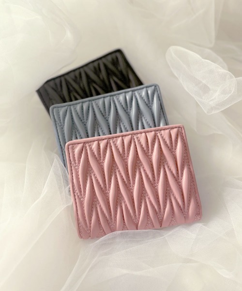 DONOBAN（ドノバン） ミニ 二つ折り 二つ折り財布 財布 キルティング