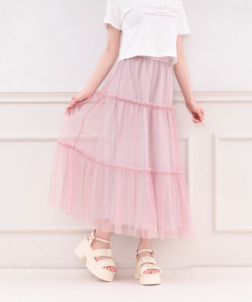 apres jour（アプレジュール） スカート 「表裏2wayで着回し可能」ペチ