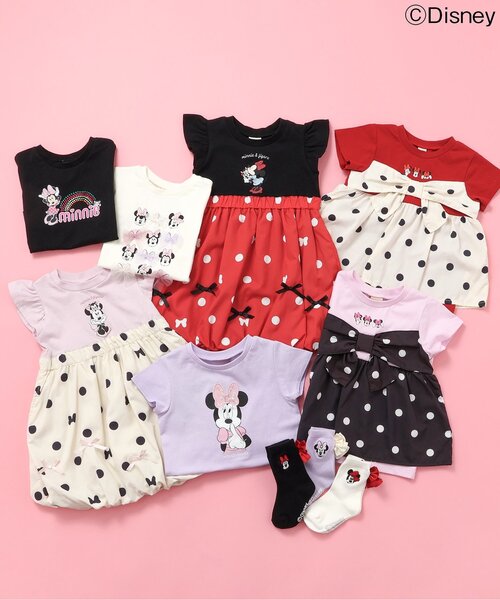 Disney（ディズニー） tシャツ NET別注/ディズニーキャラクターミニー