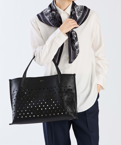 agnes b.（アニエスベー） トートバッグ 2wayトートバッグ YAS08-01